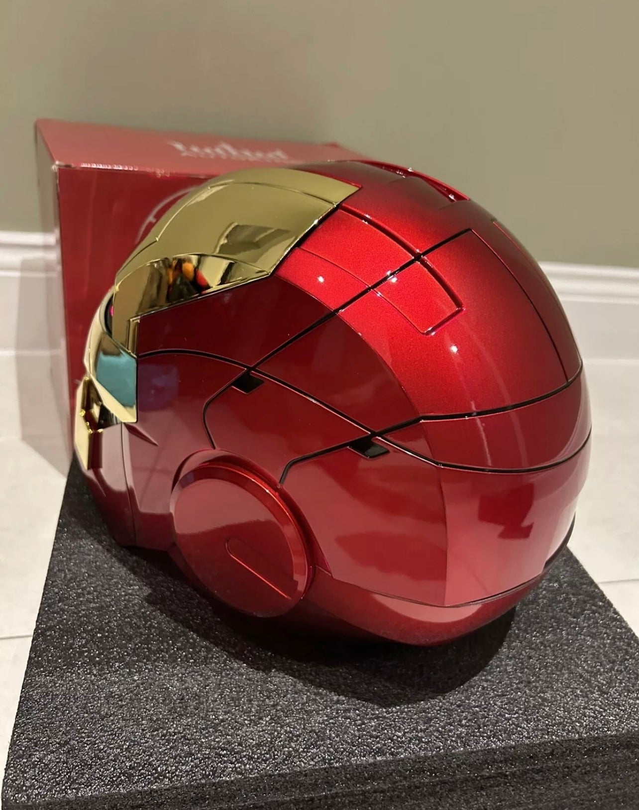 Iron Man MK5 Helmet – Voice-Controlled Wearable Armor Mask - Hero Vault