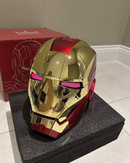 Iron Man MK5 Helmet – Voice-Controlled Wearable Armor Mask - Hero Vault