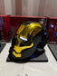 Iron Man MK5 Helmet – Voice-Controlled Wearable Armor Mask (Black & Gold) - Hero Vault