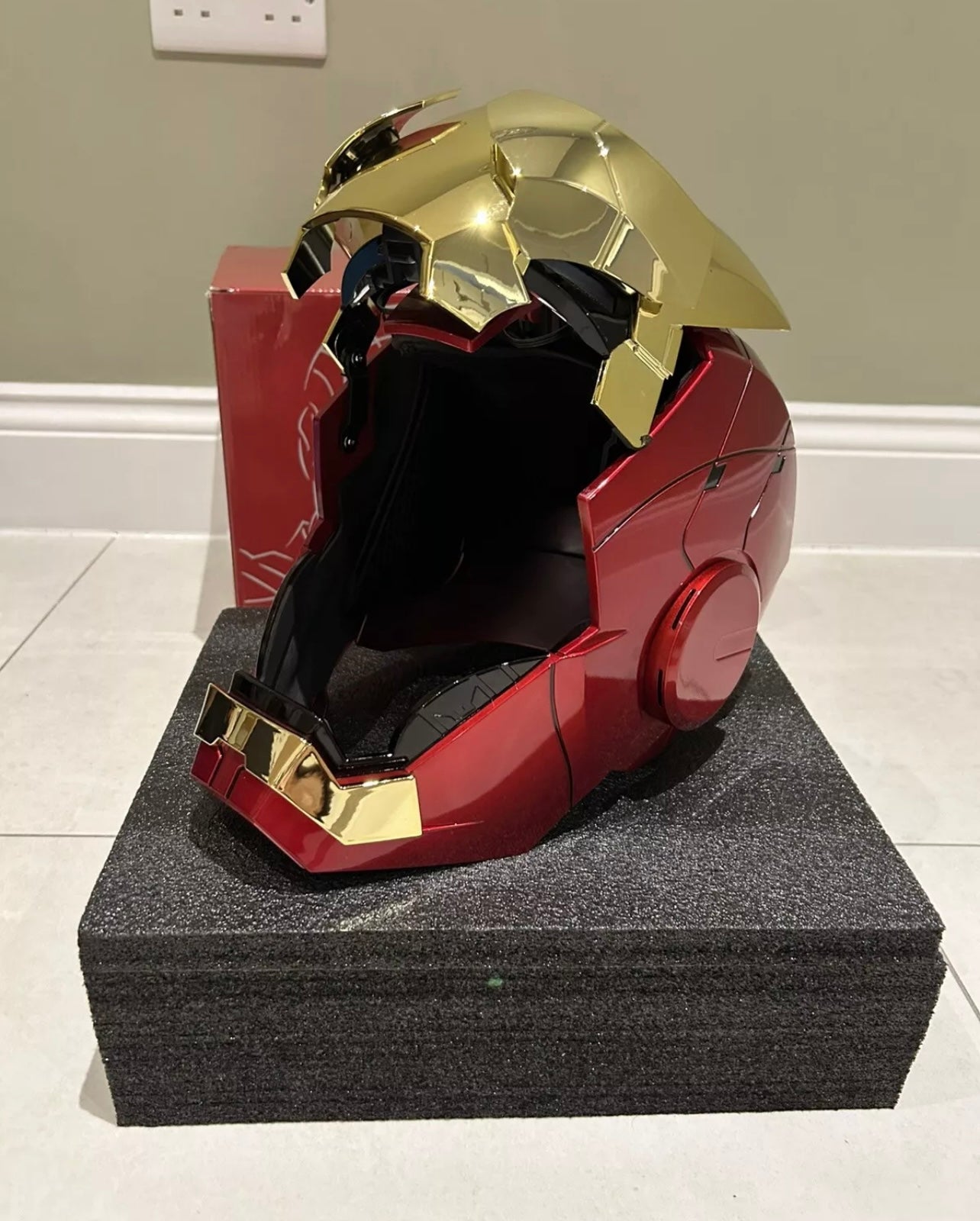 Iron Man MK5 Helmet – Voice-Controlled Wearable Armor Mask - Hero Vault